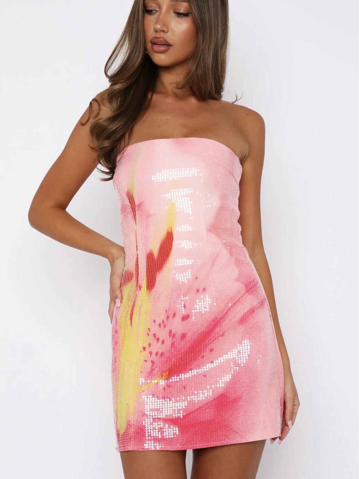 Sequin Mini Dress