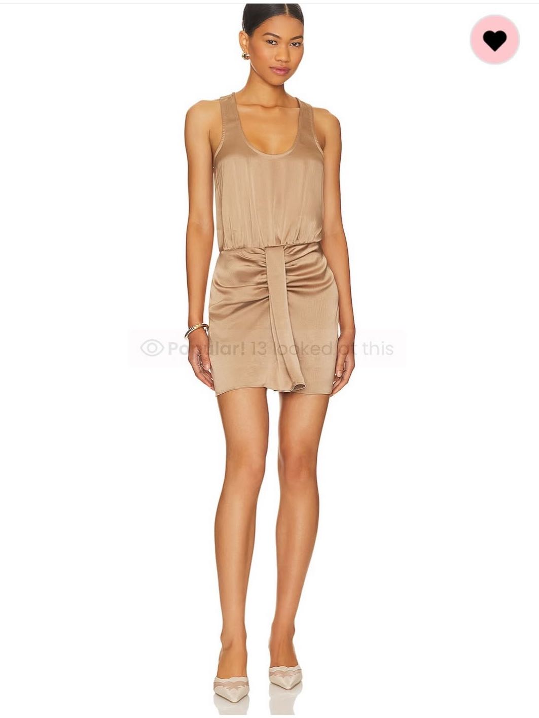 Silk cocktail dress