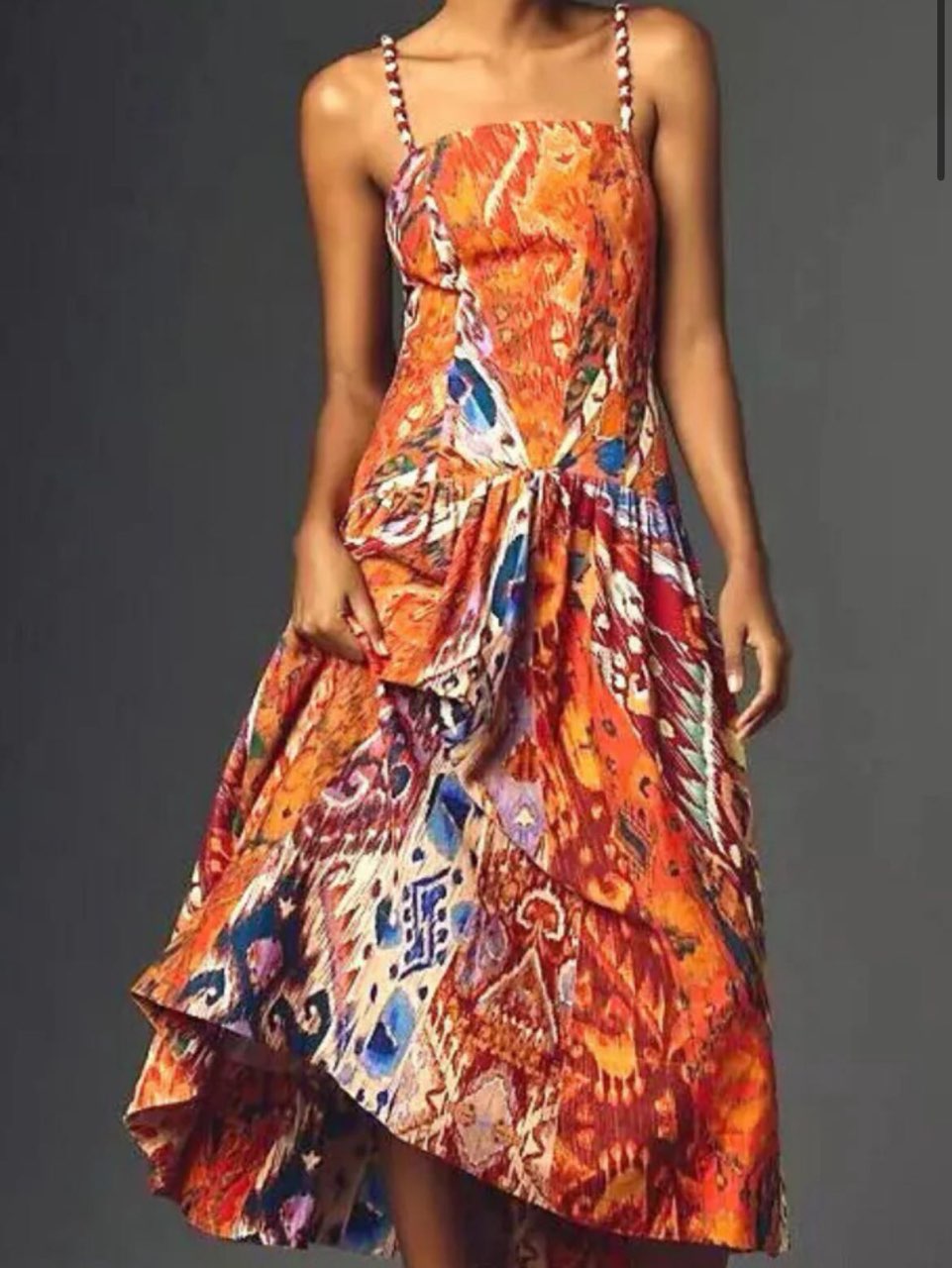 Orange Farm Rio dress