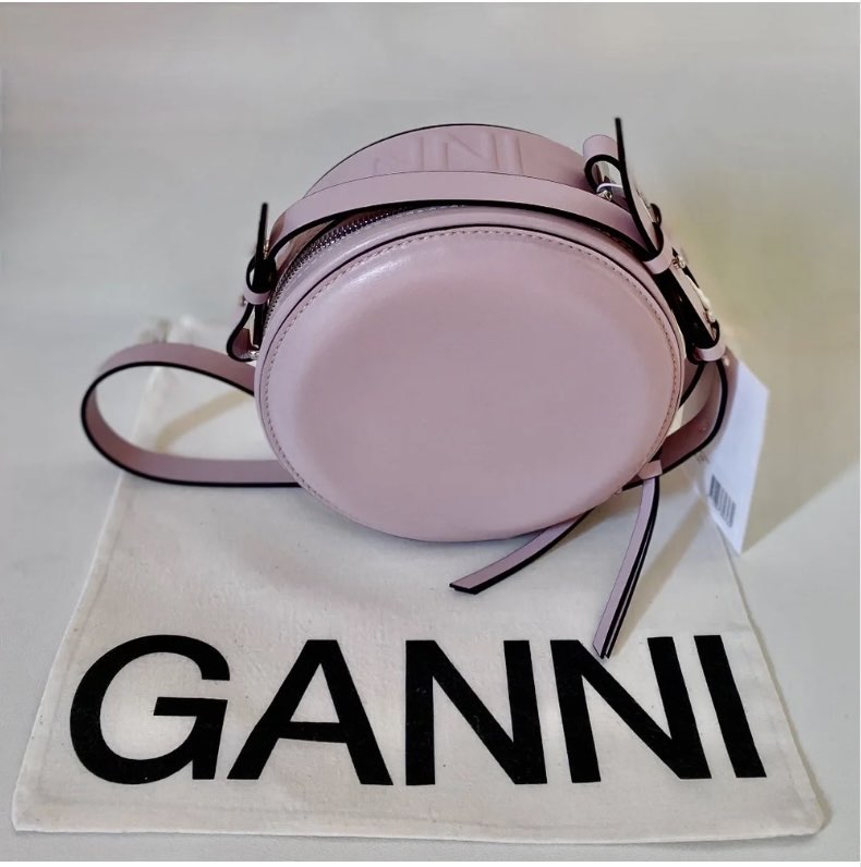 Ganni Pink Crossbody Bag