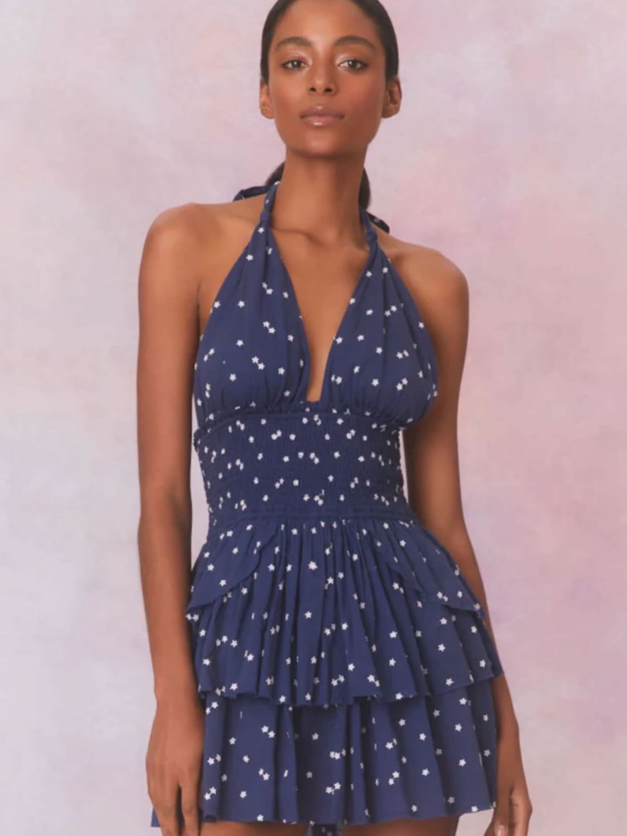 Loveshackfancy Deanna Halter Dress