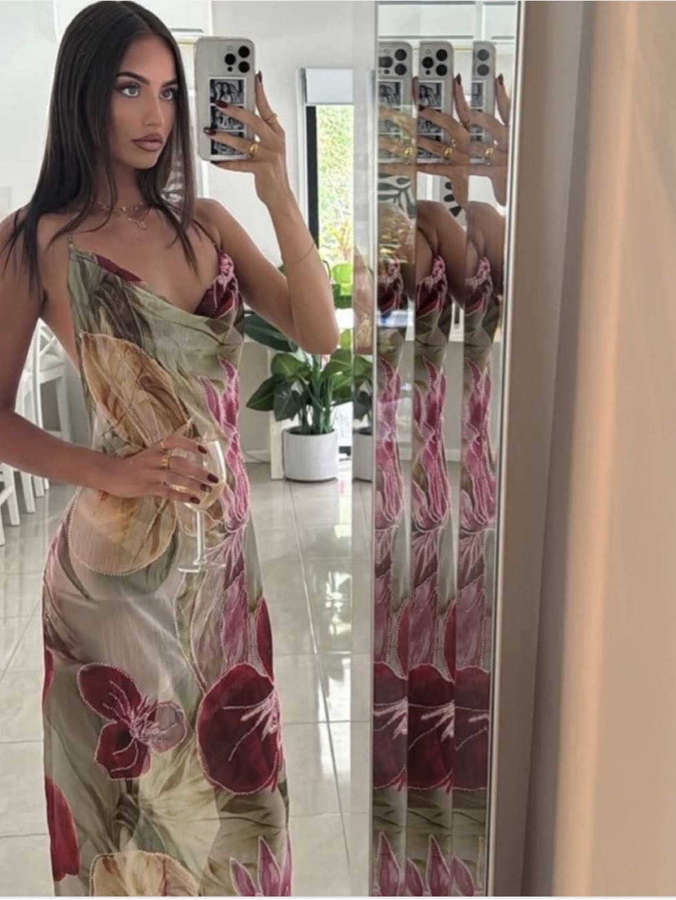 Floral Slip Dress