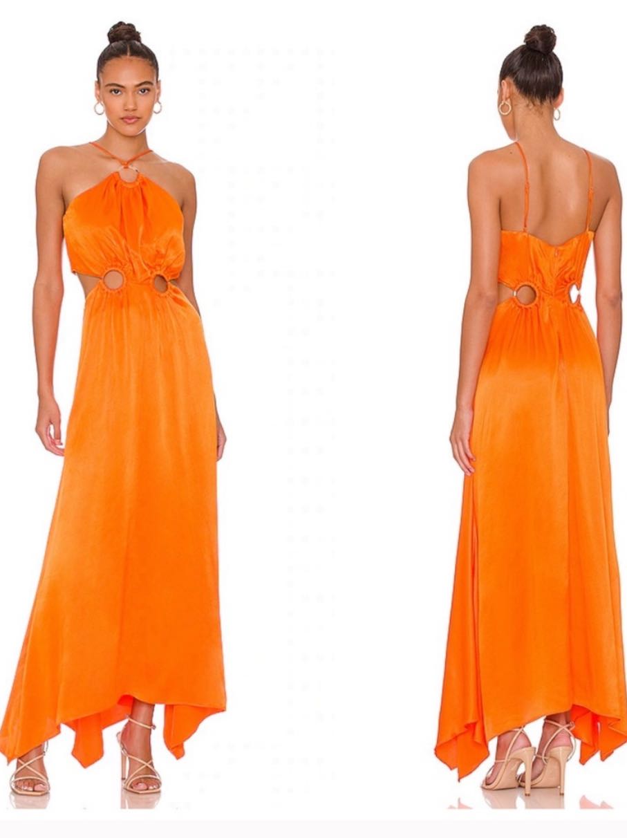 Orange Formal/Maxi Dress