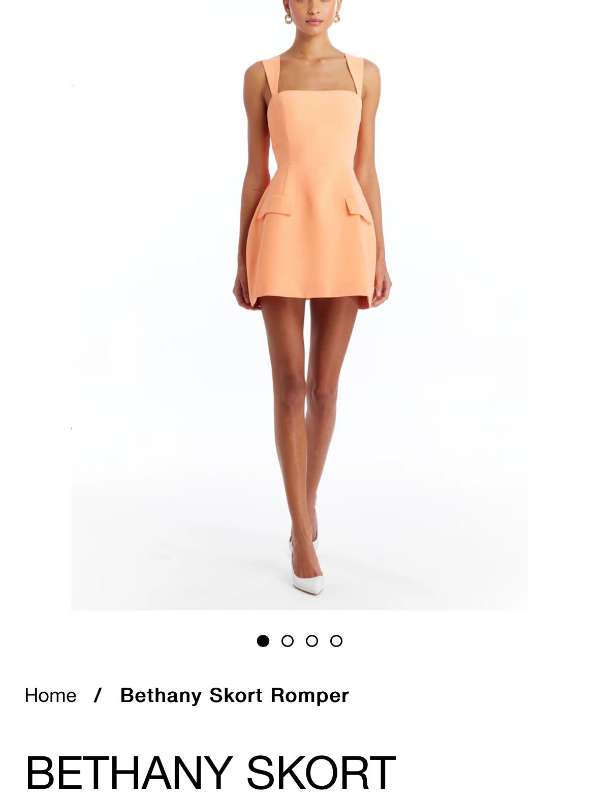 Bethany Skort Romper