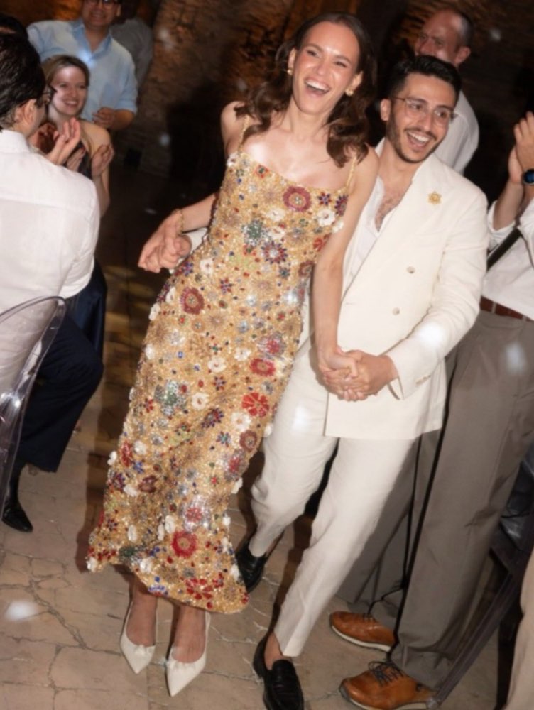 Embellished Floral Sequin Maxi Dress