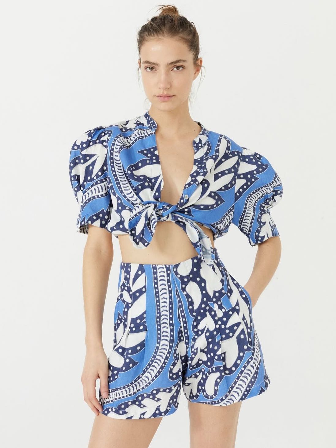 Top and Shorts Set