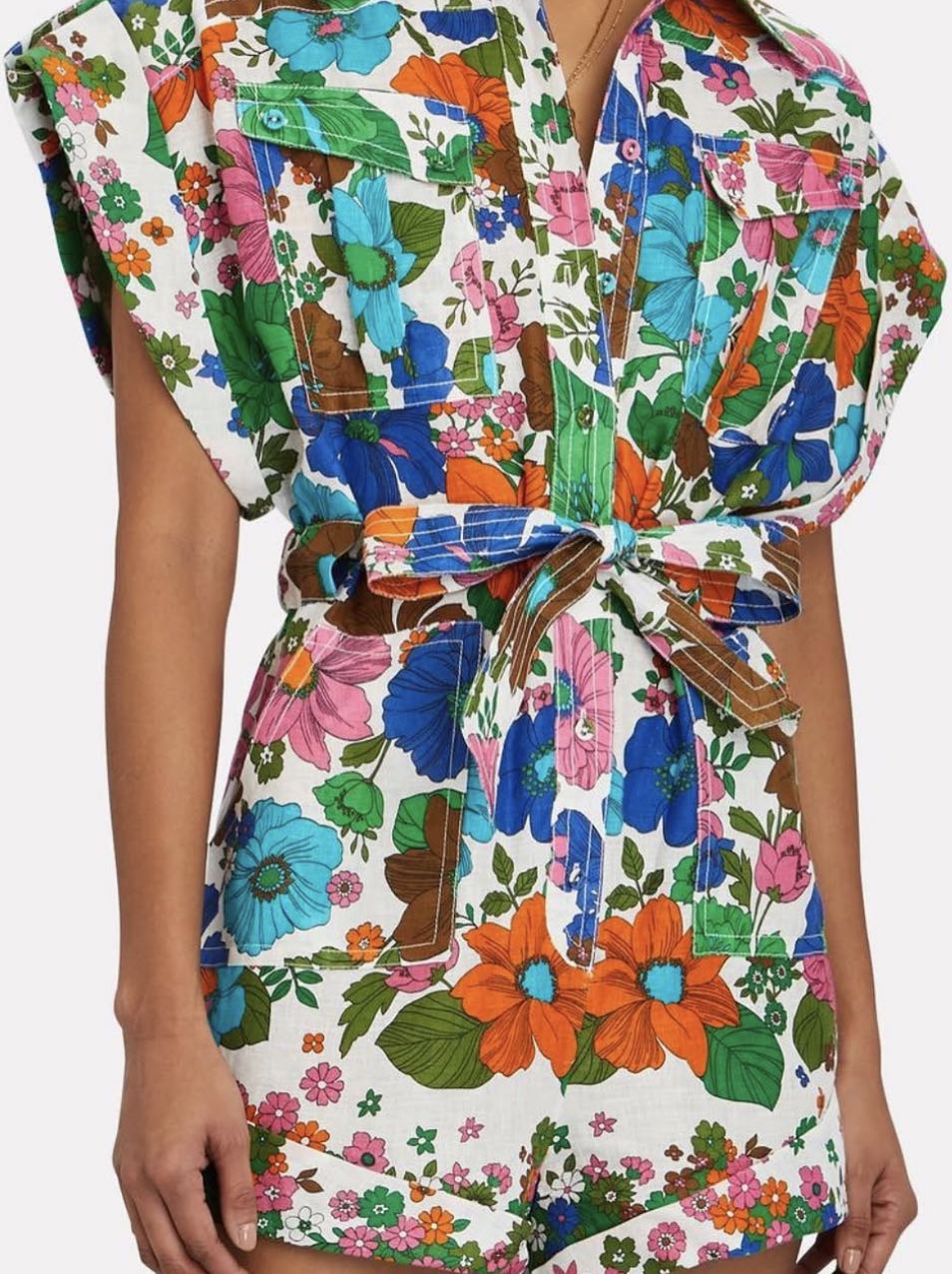 Floral romper
