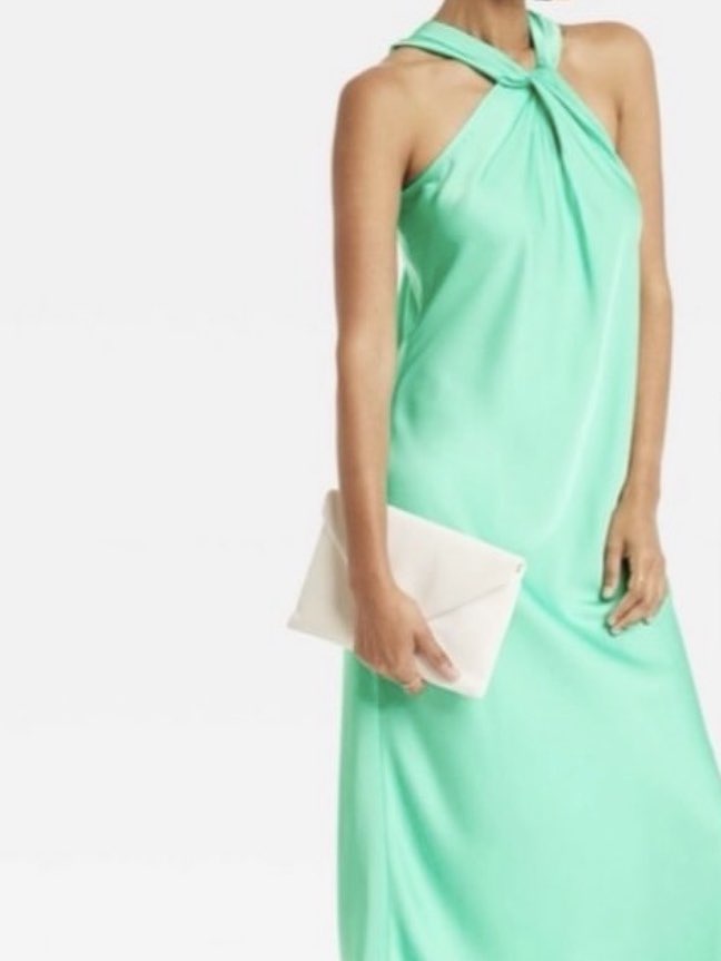 Mint Green Halter Maxi Dress