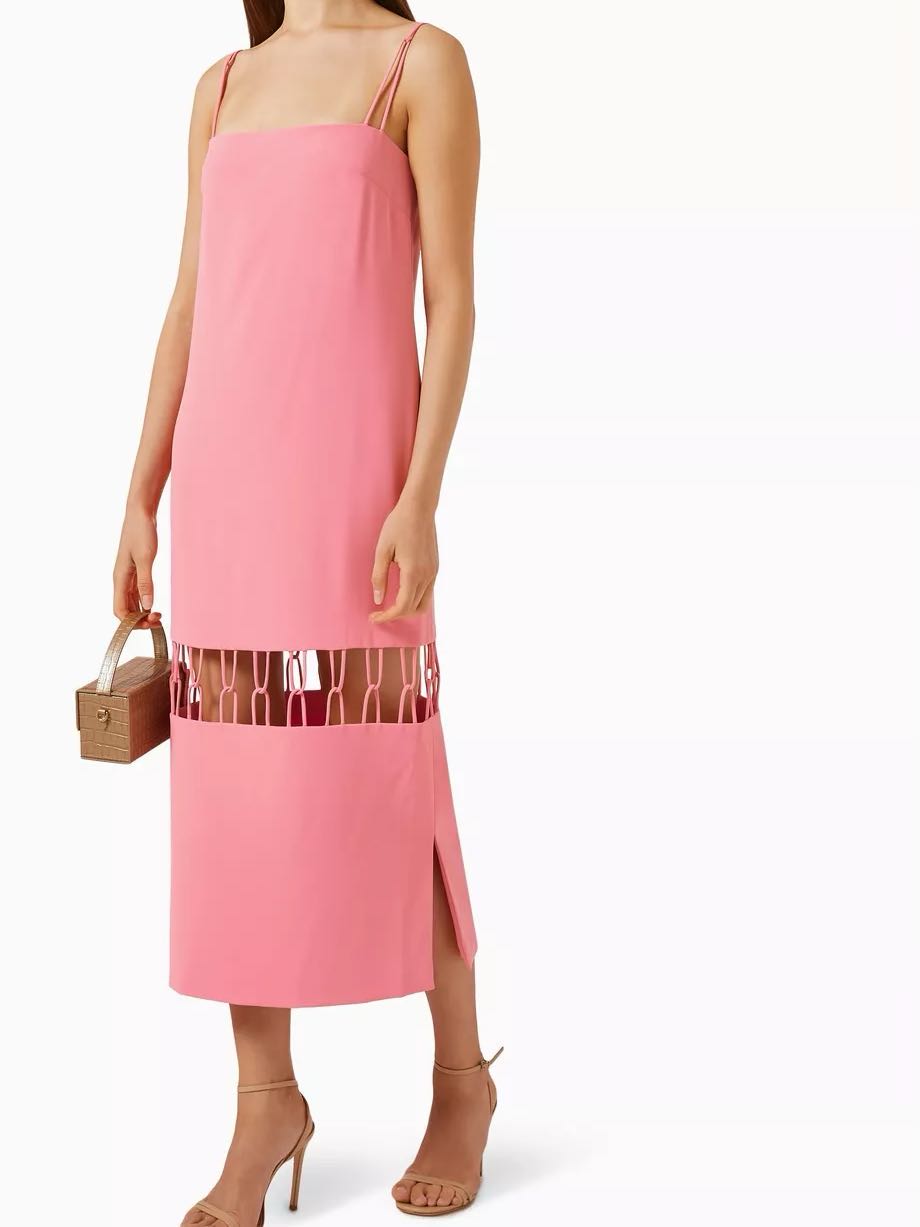 Miah cut out midi dress