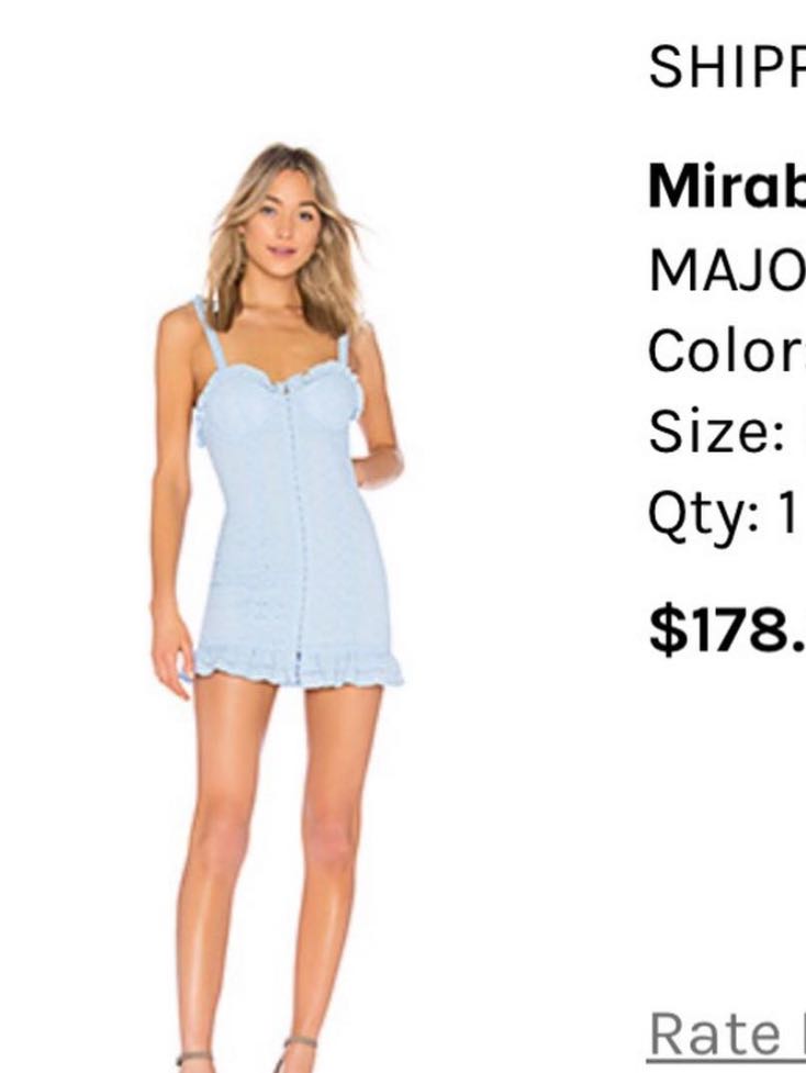 Mirabella Eyelette Mini Dress