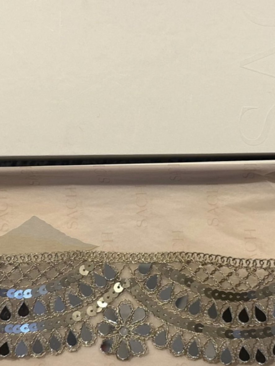 Silver Embellished Choker