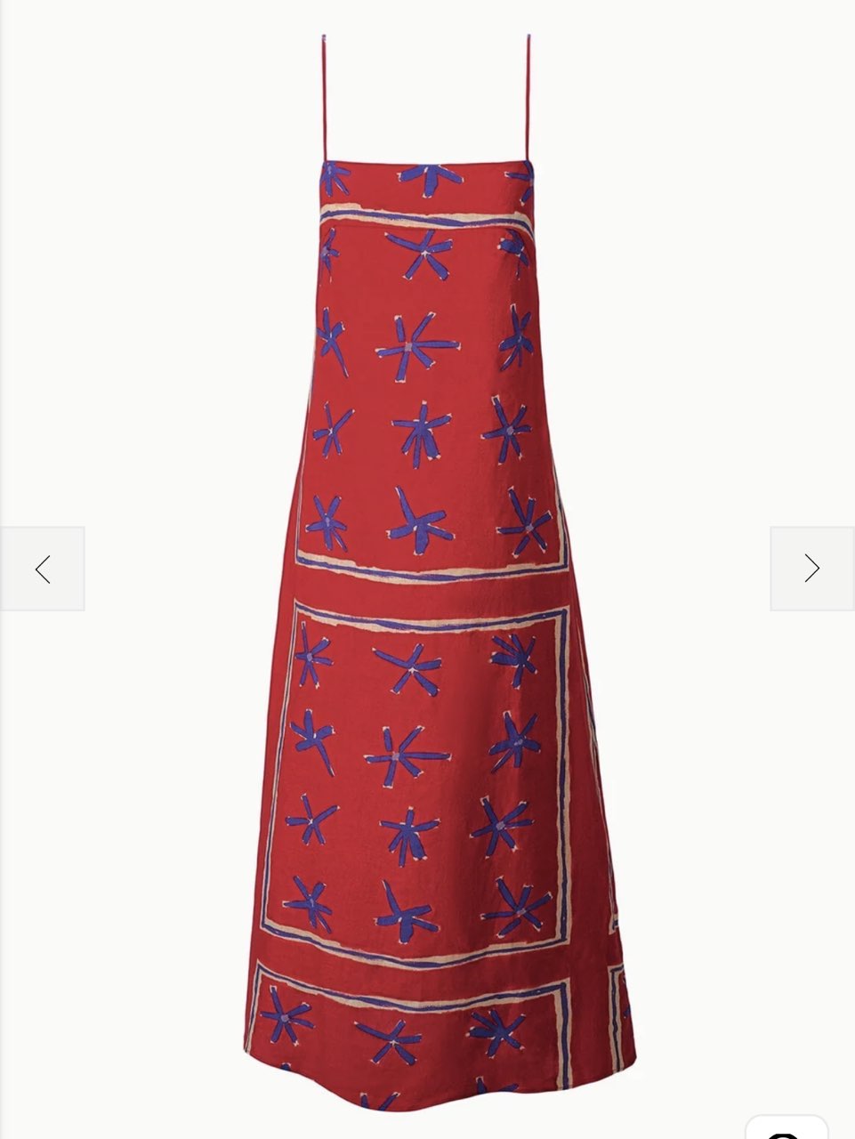 Staud Laura Linen Maxi dress