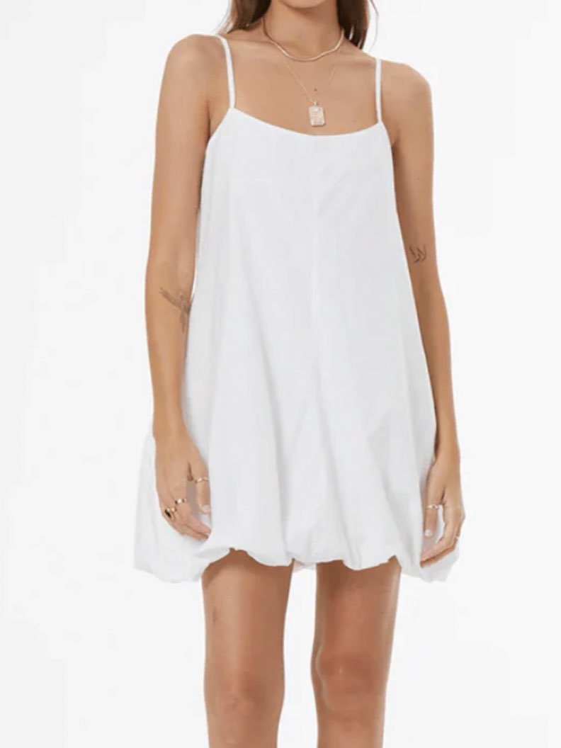 Bubble mini dress