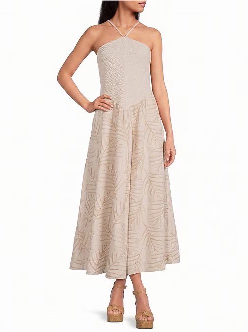 Every Halter Smocked Dress