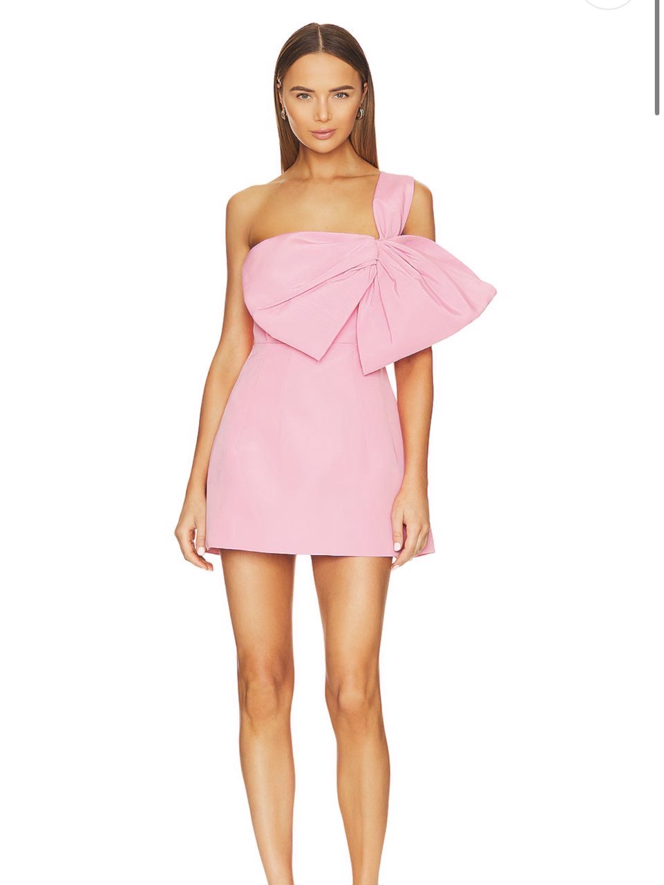 Pink Bow Mini Dress