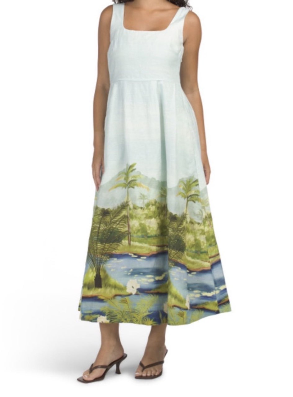Calypso St. Barths For Anthropology Linen Dress