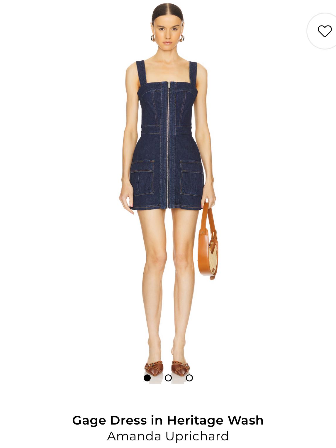 Amanda Uprichard: Denim Dress Small
