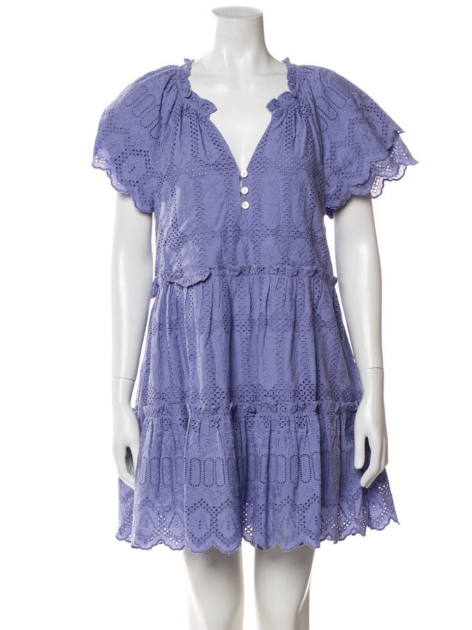 Cleobella Eyelet Mini Dress