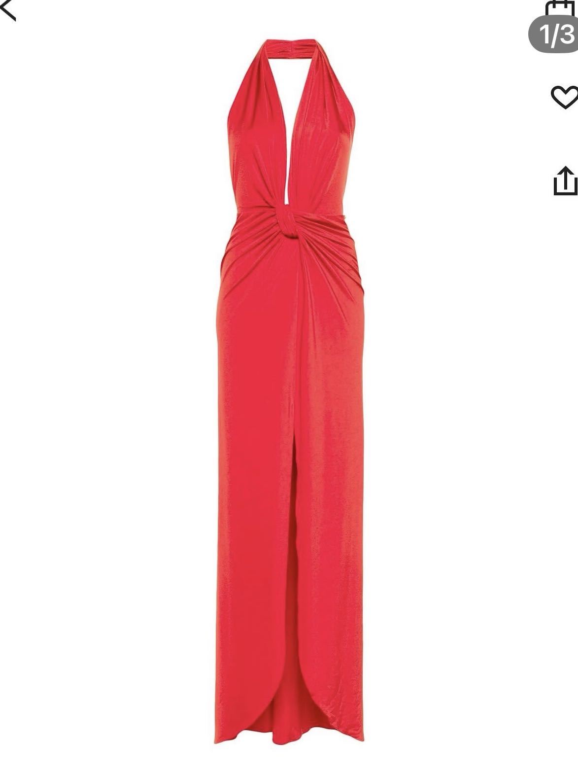 Nissa open back gown