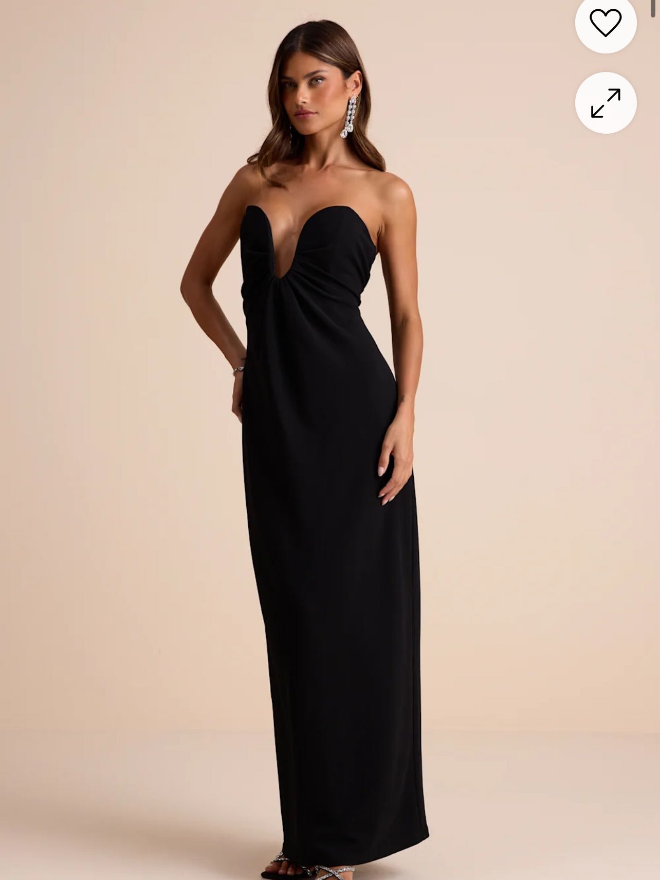 Lulus black dress