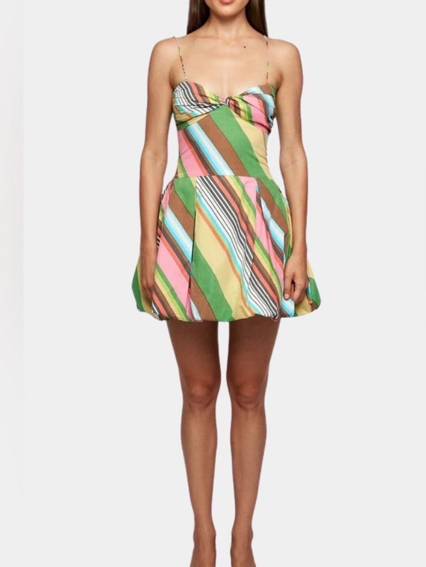 Anthropologie S/W/F Striped Bubble Dress