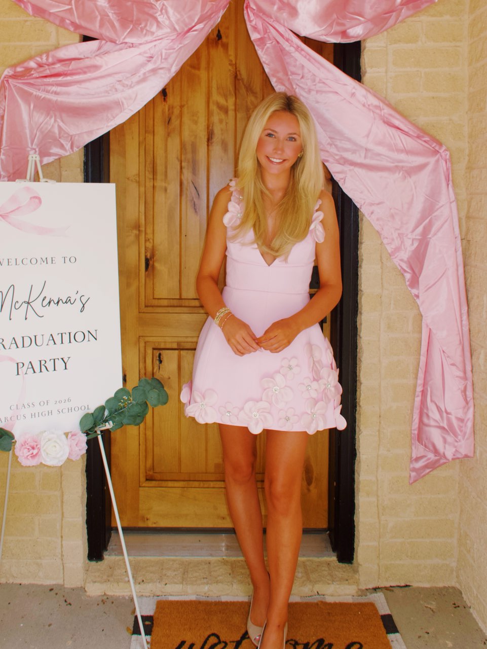Estelle Mini Dress in blush