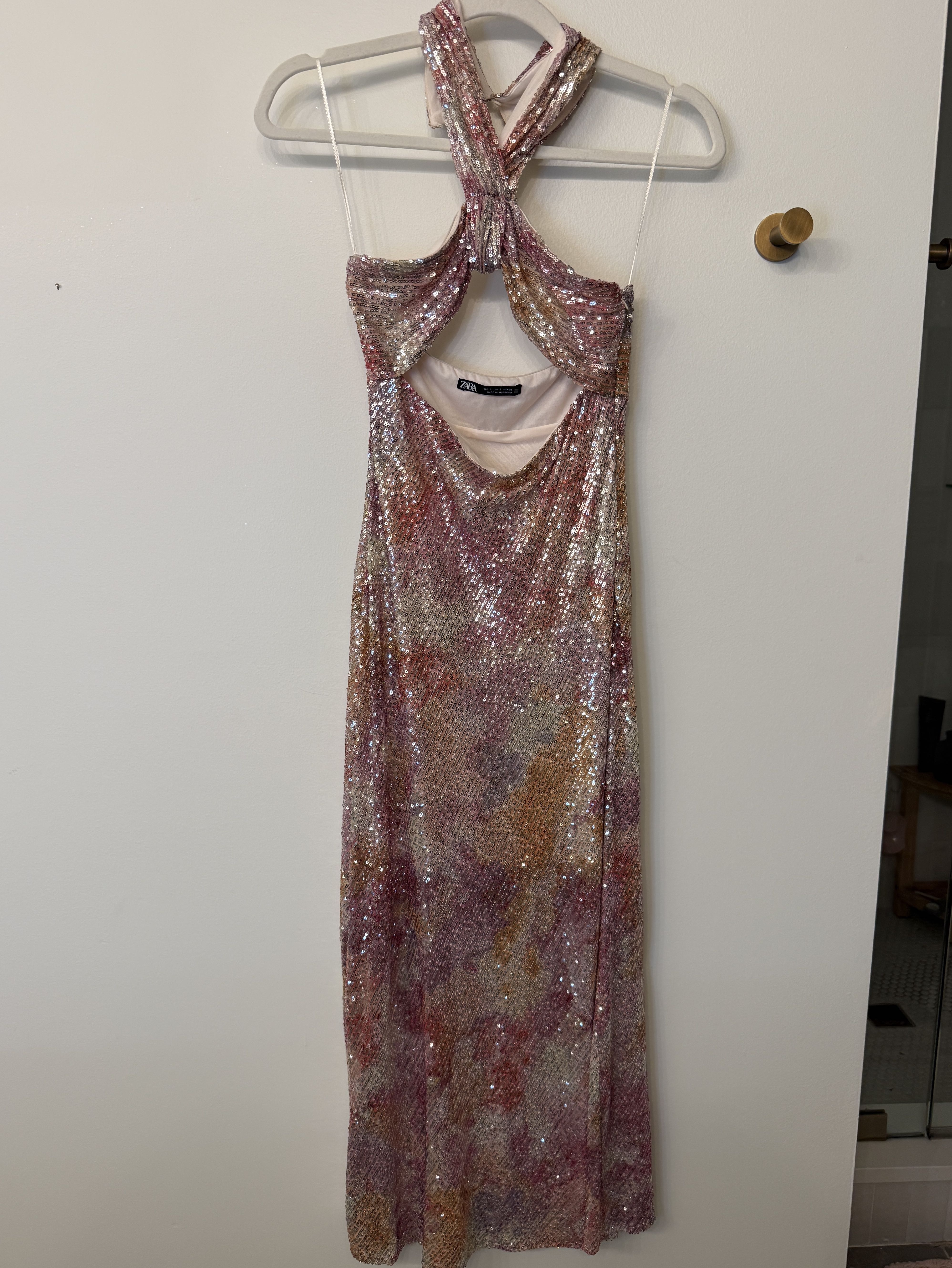 colorful sparkly dress