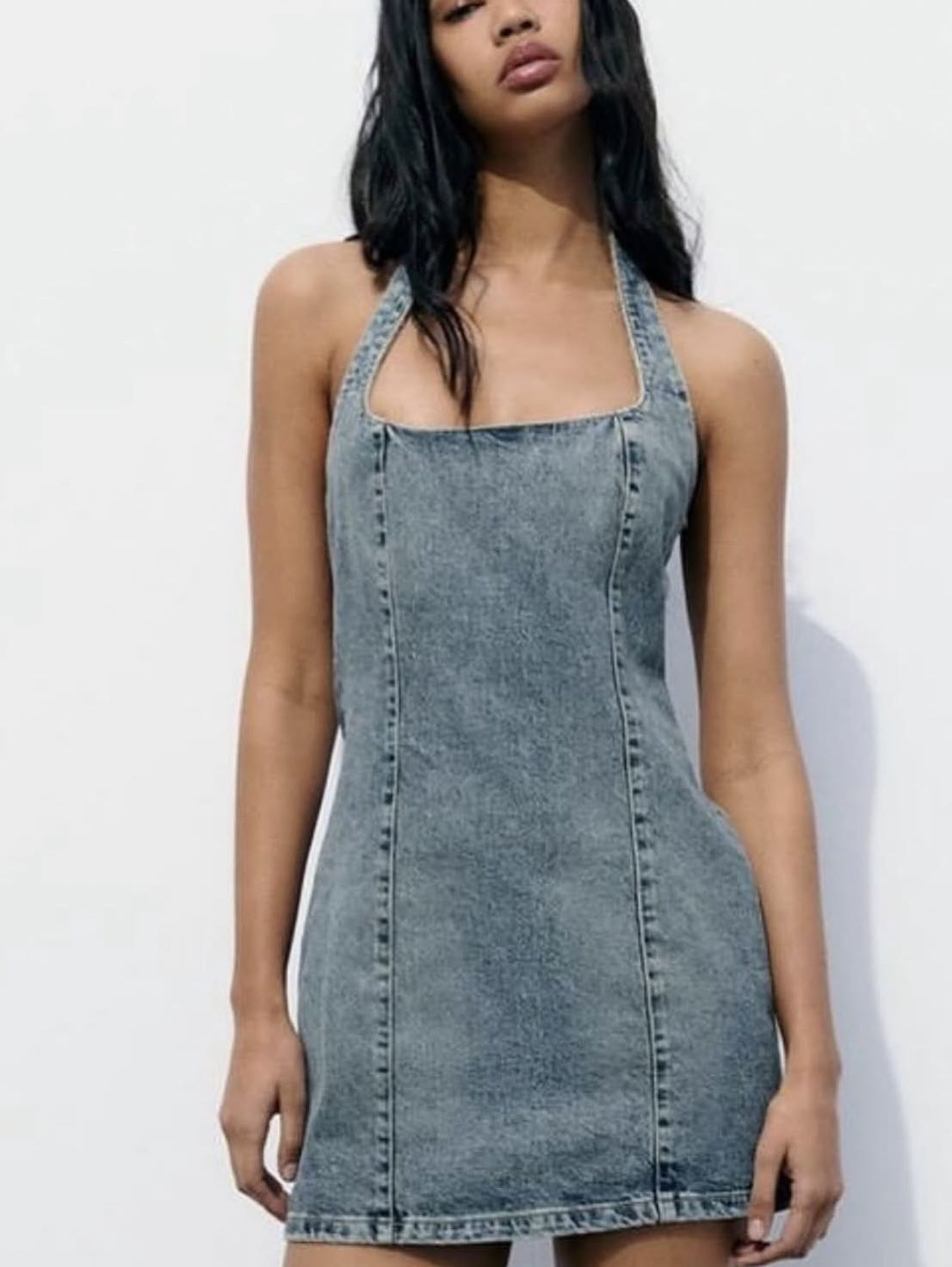 Zara denim dress