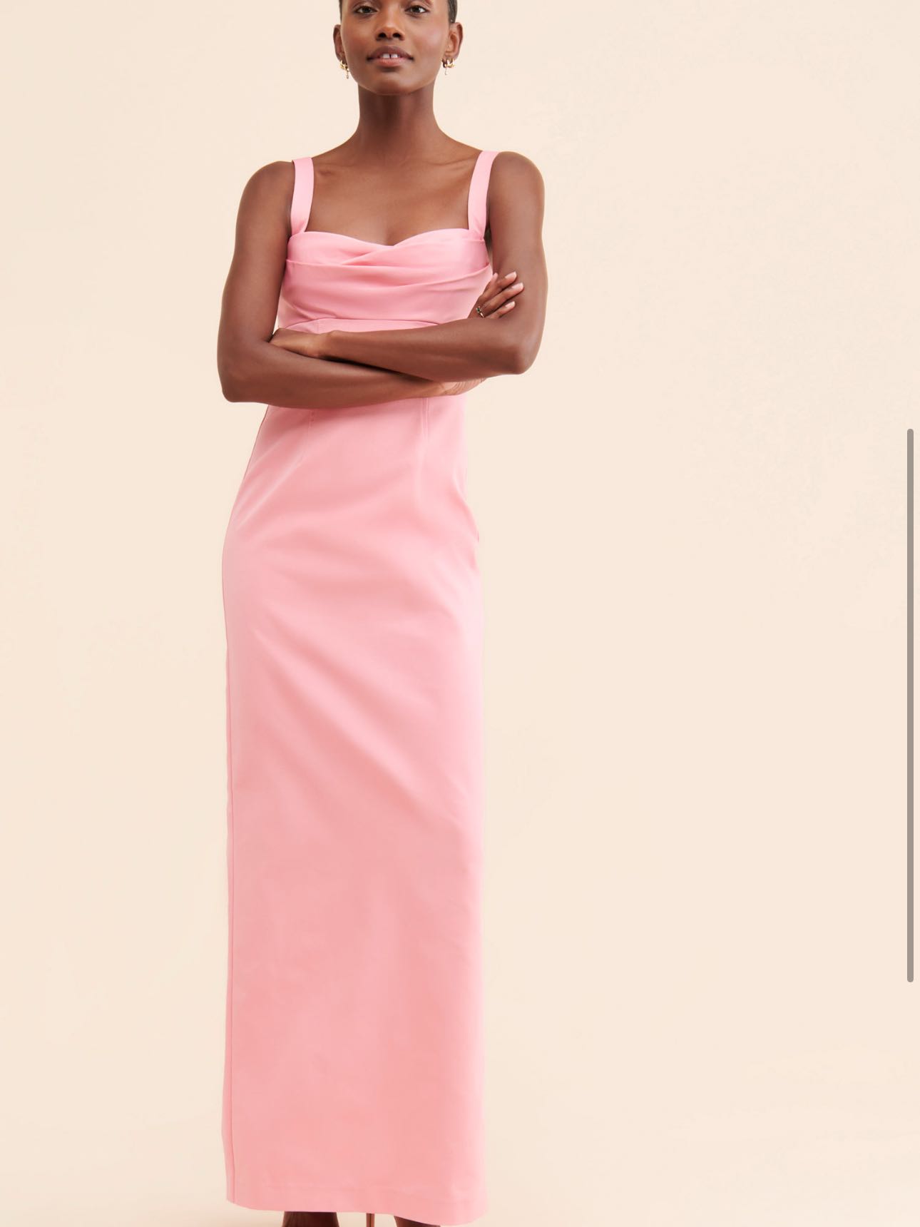 Pink Monique Lhuillier Formal Dress