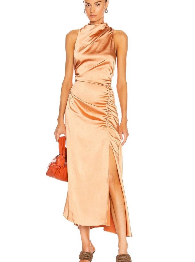 ALC Inez Stretch Silk Dress
