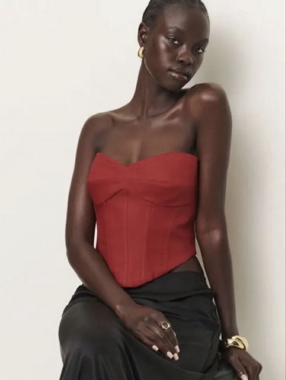 Red Corset Top