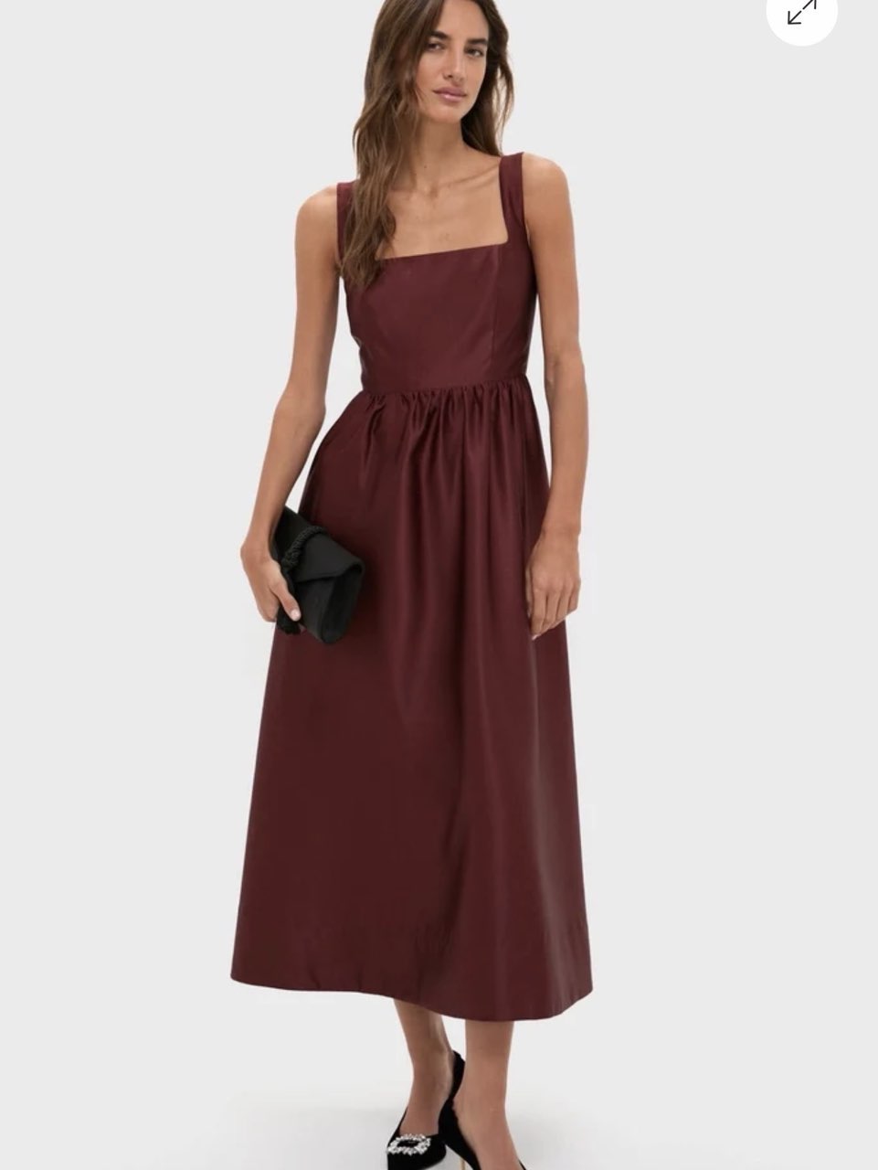 Oxblood Duopini Bow Esme Dress