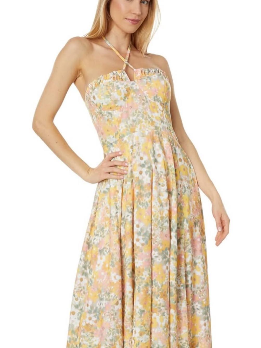 Long floral dress
