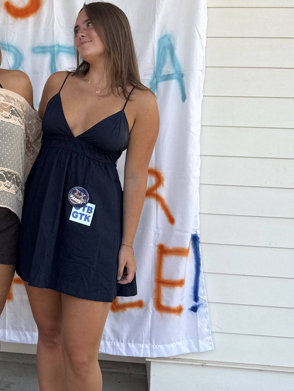 Navy Blue Gameday Dress