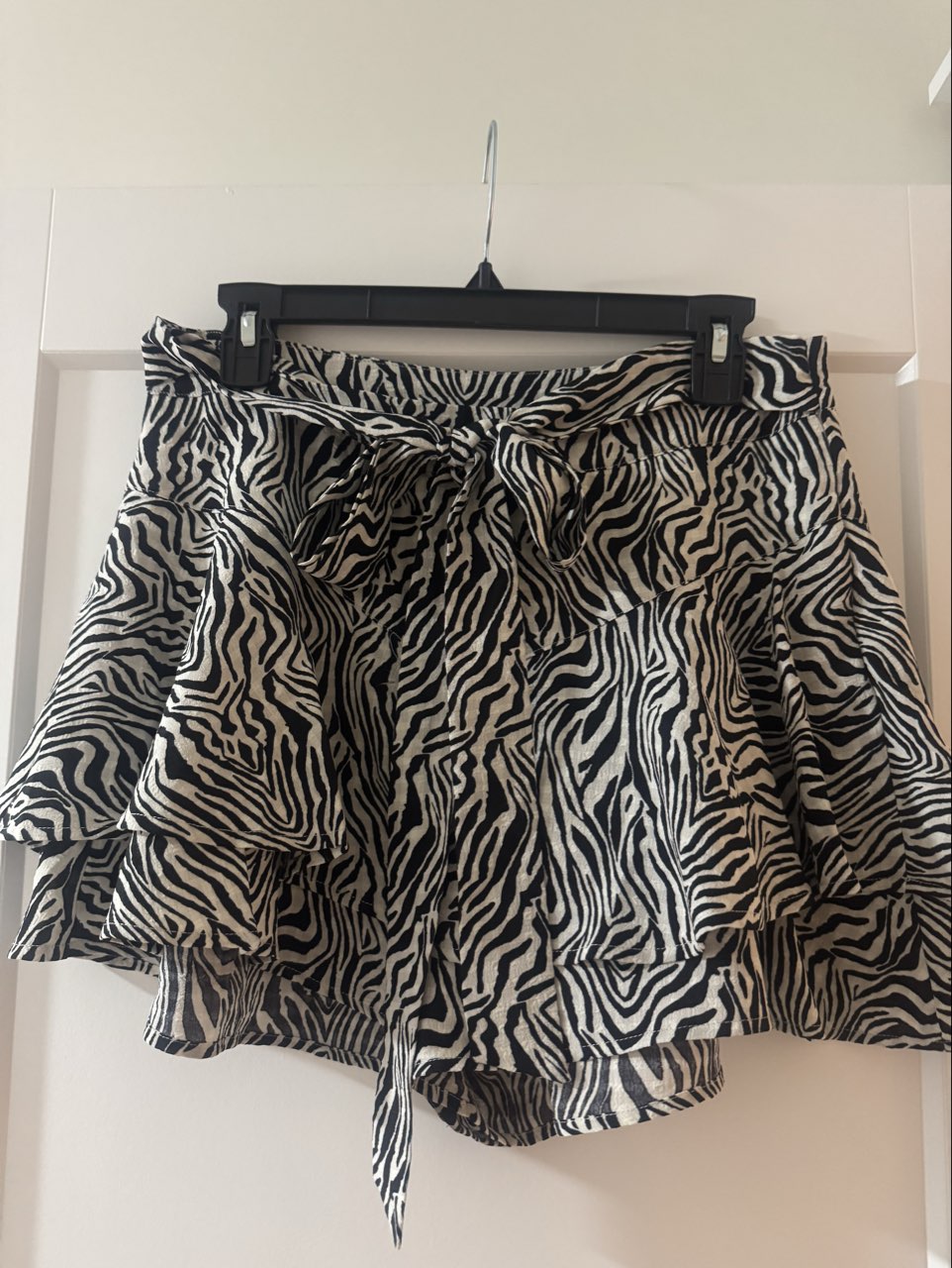 Zebra skort