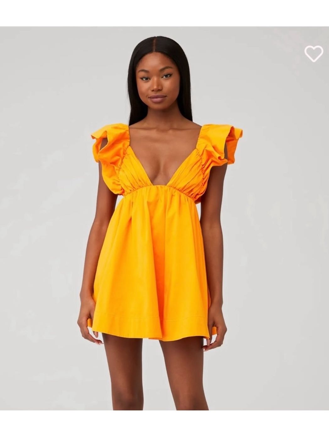 Orange dress!