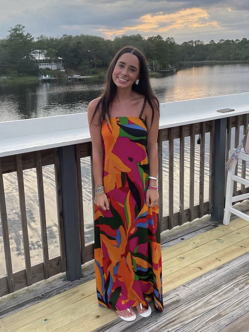 Beachy dress with beaded straps