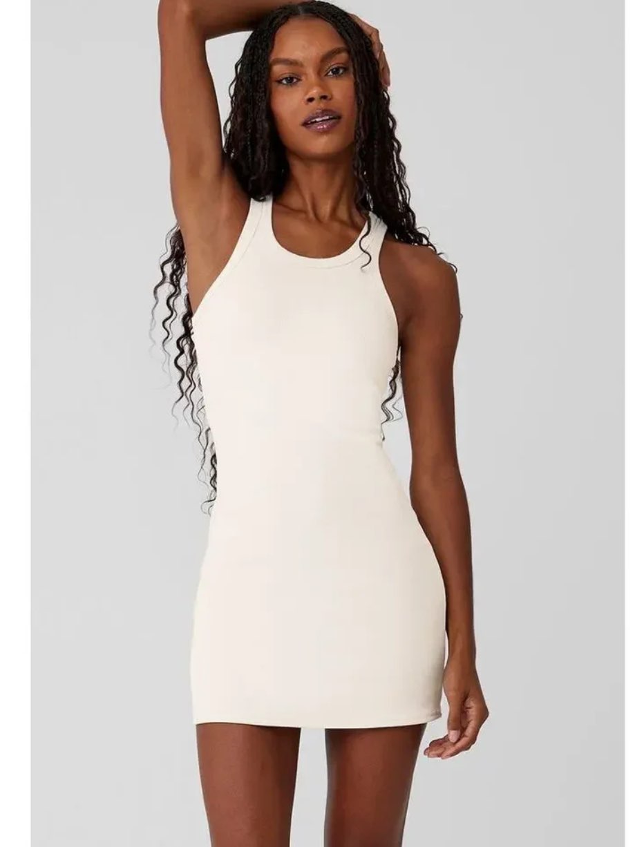 Alo Ribbed Sports Dress