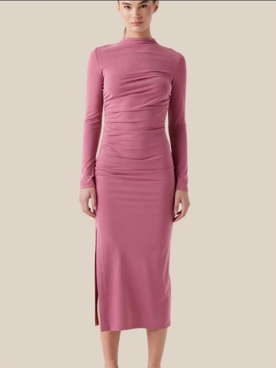 Talia Ruched Maxi Dress