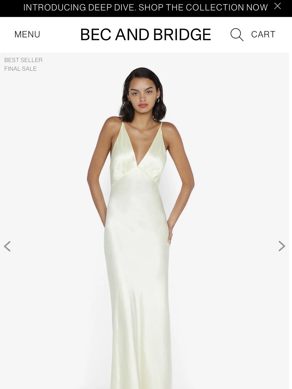 MOON DANCE V MAXI DRESS
