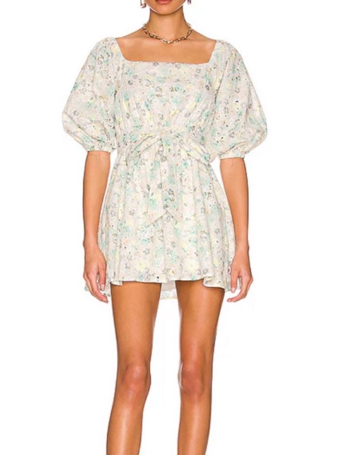 Mini floral dress