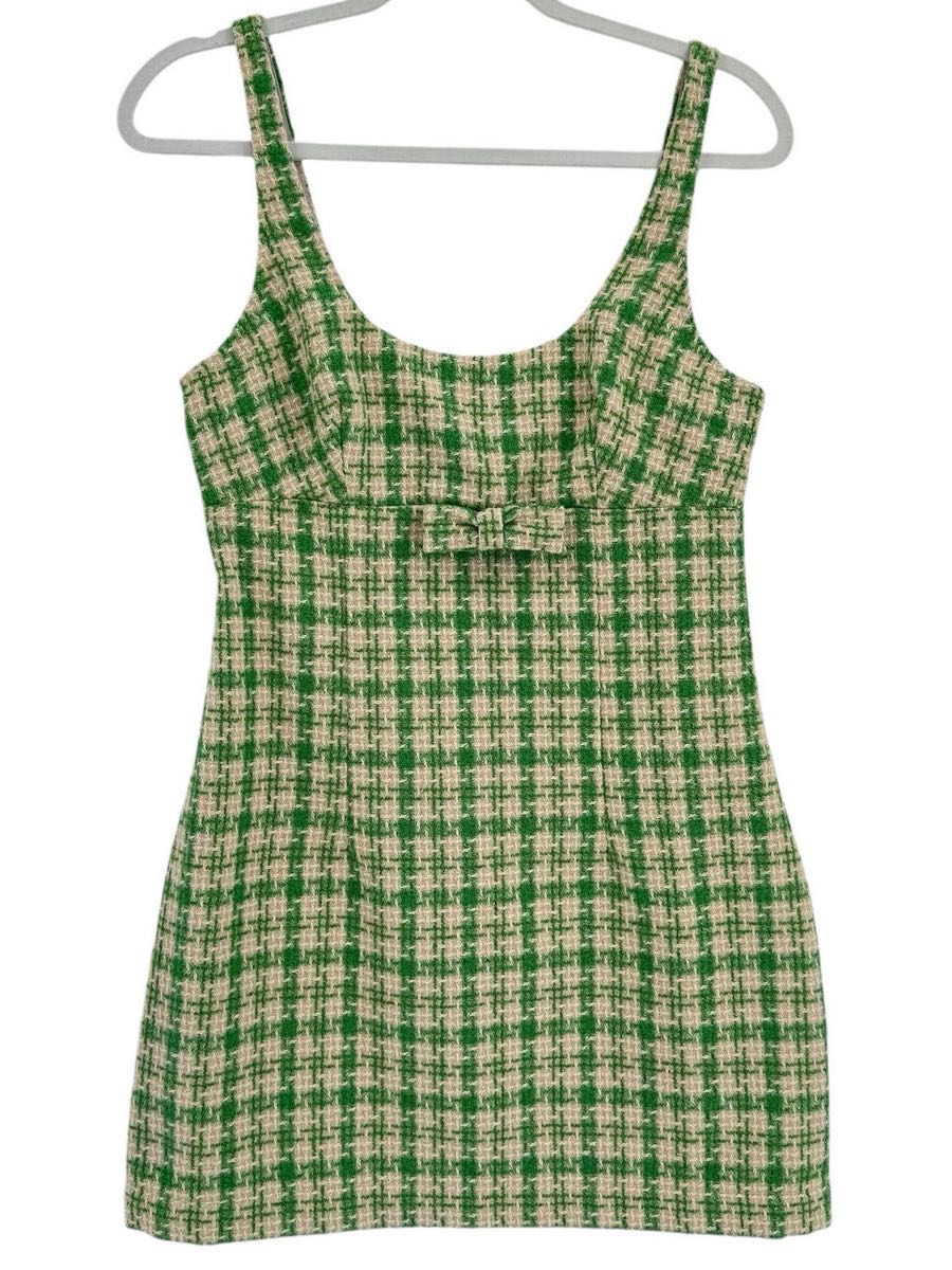 Plaid Mini Dress