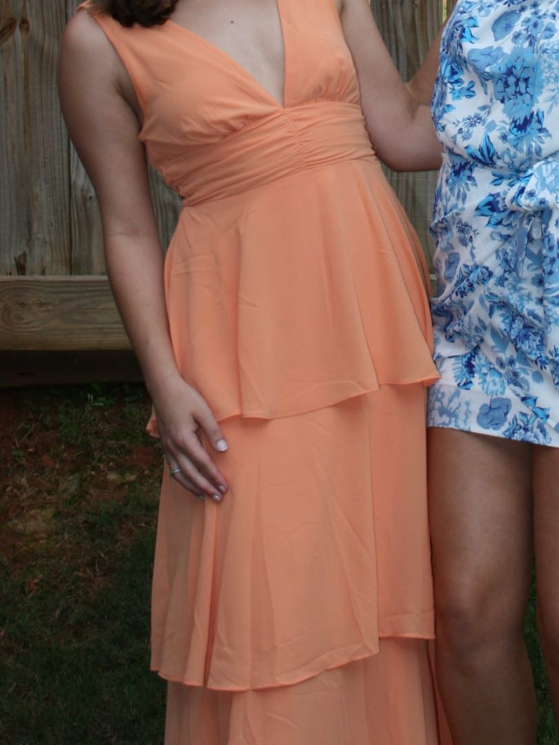 Lulus Tiered Maxi Dress