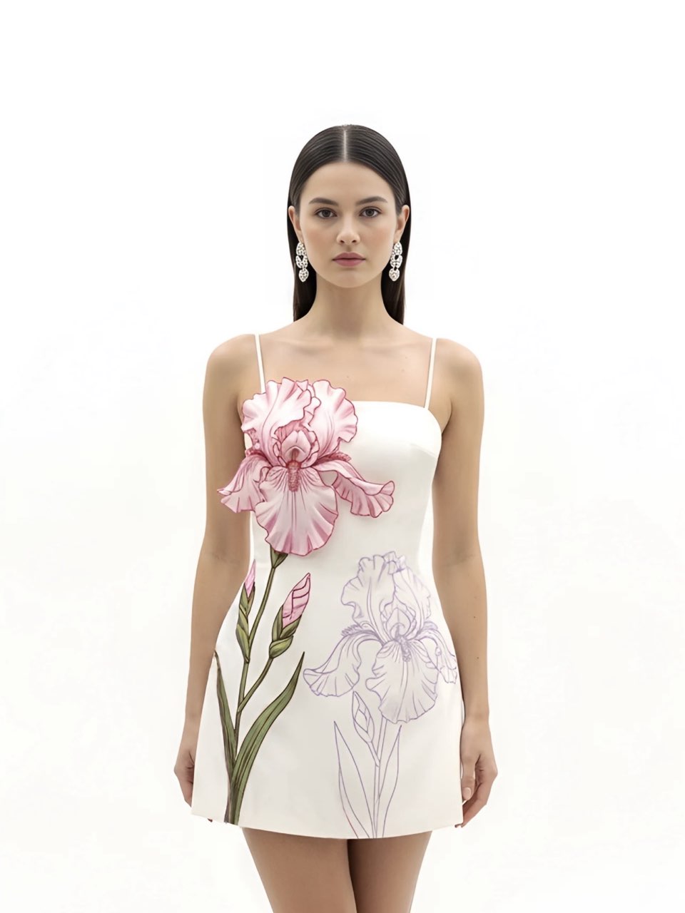 JW PEI applique mini dress size 6