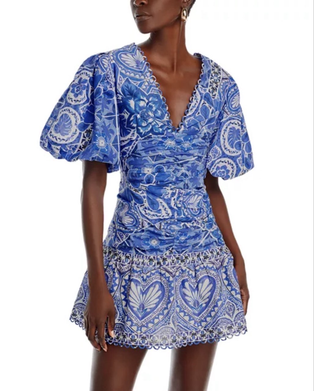 Tile Dream Puff Sleeve