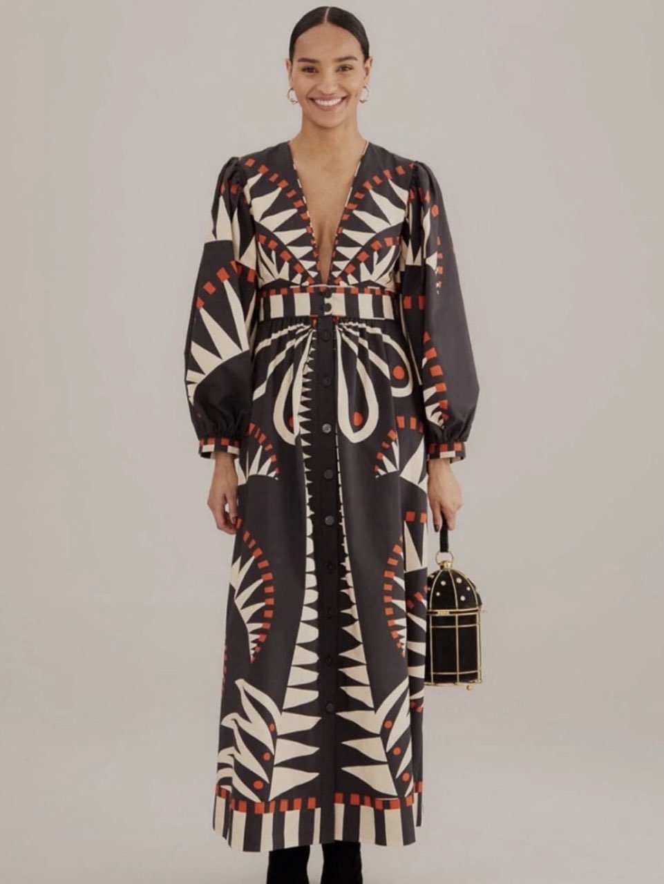 Farm Rio Coconut Grove Maxi Dress