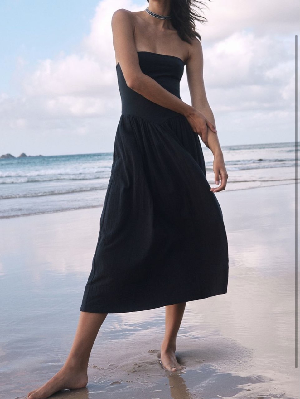 Free people black maxi