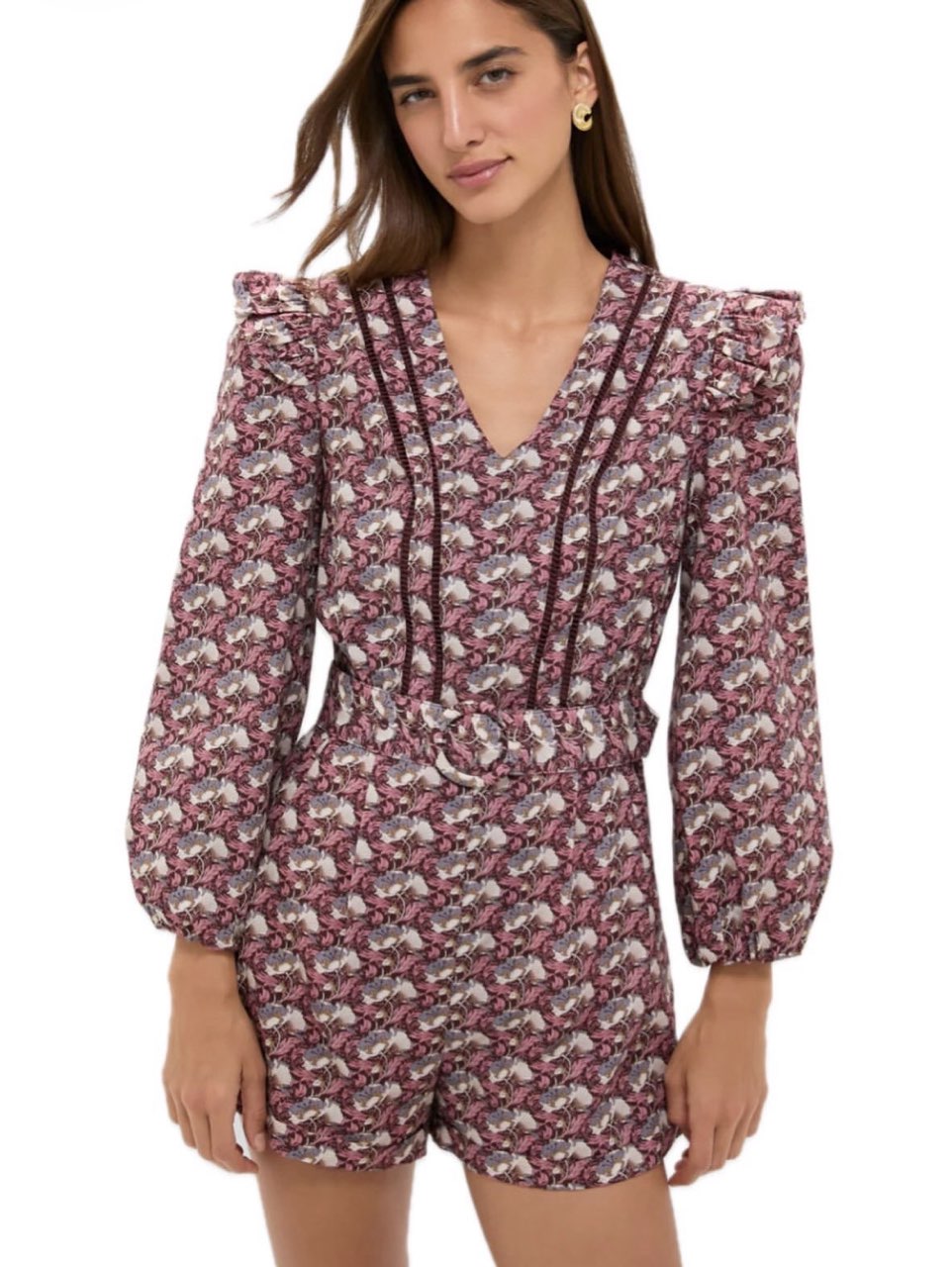 Purple romper