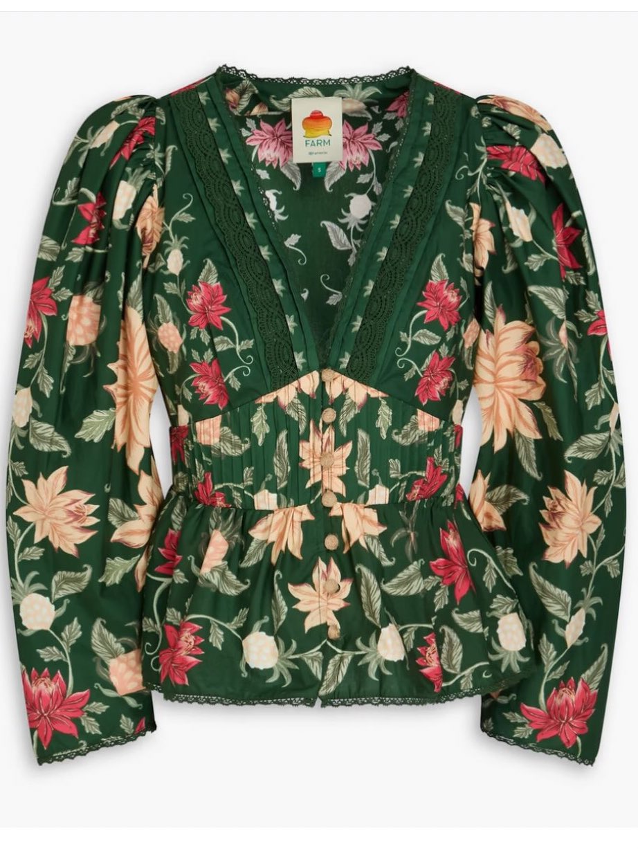 Pineapple Garden Blouse