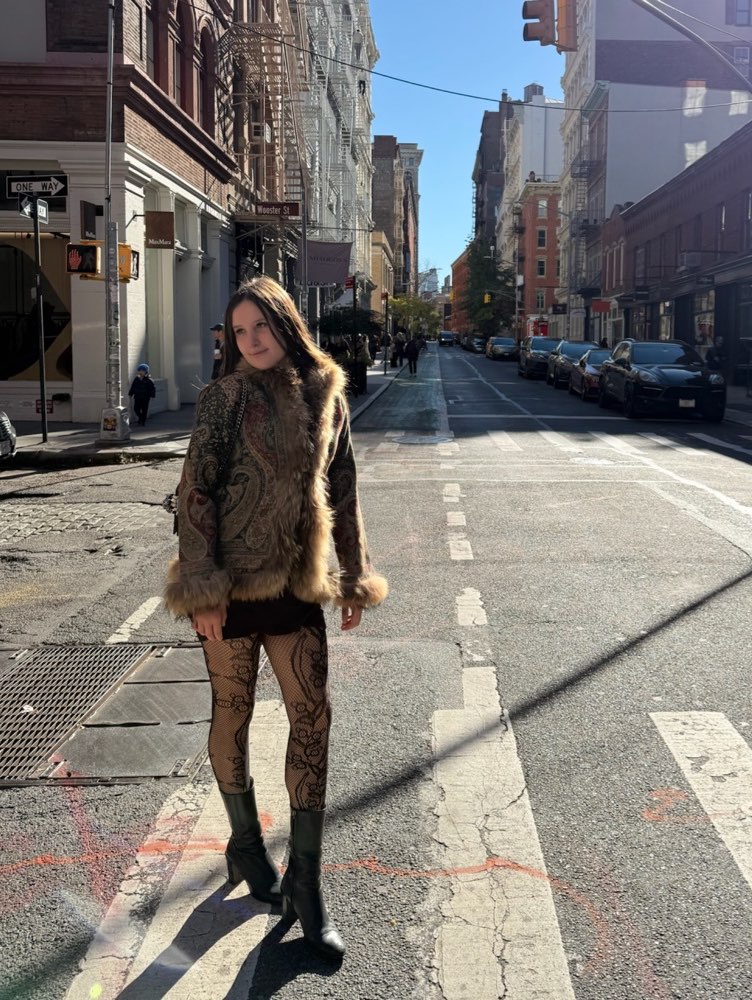 Paisley Fur Trim Jacket